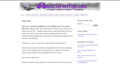 Desktop Screenshot of musicservertips.com
